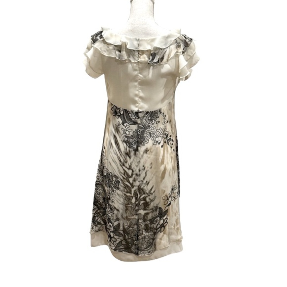 NWT Bleu d’Azur Artistic Printed Dress – Size 6 / FR 38 - Picture 4 of 10